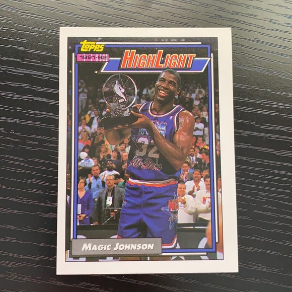 Other - Topps Magic Johnson Card